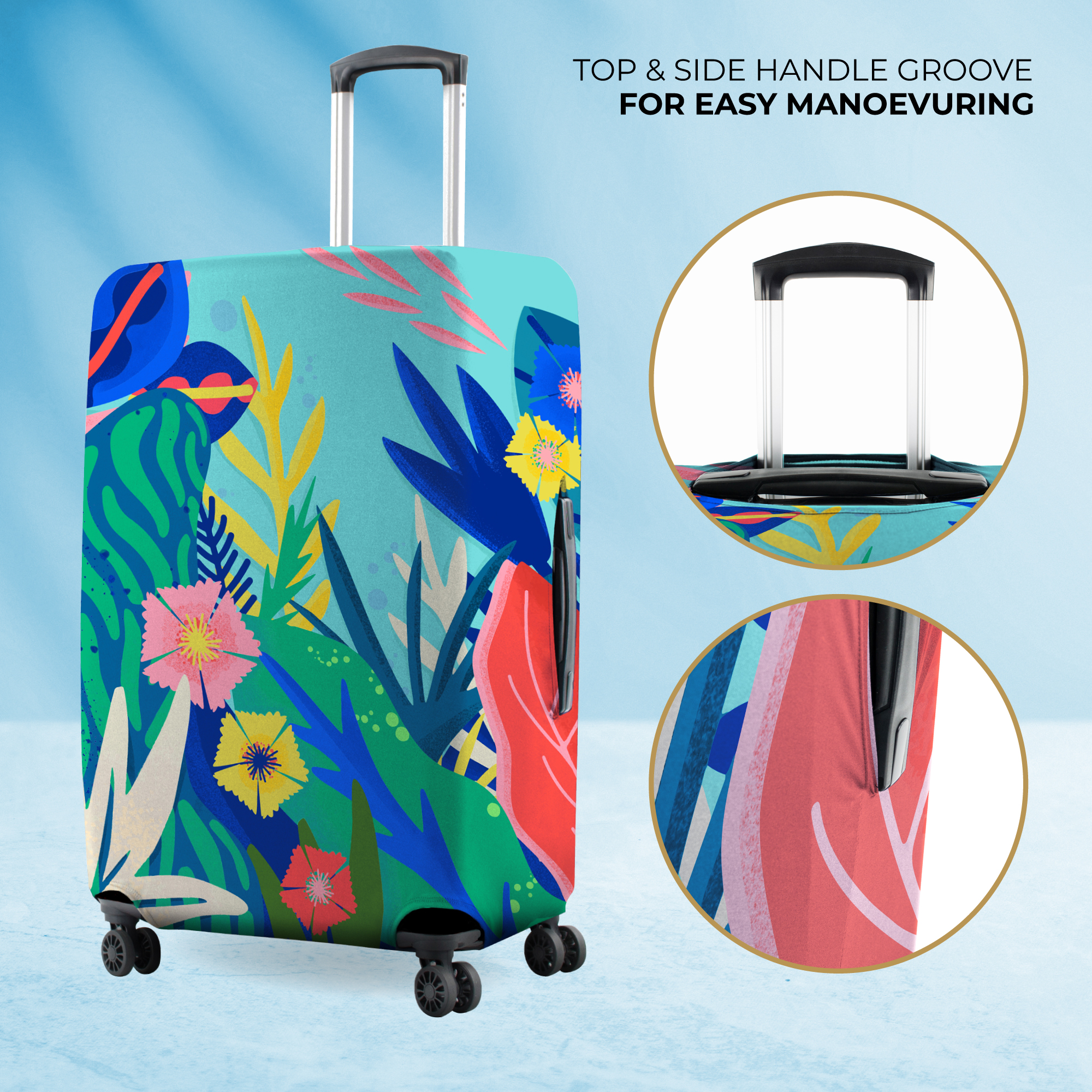 Luggage Cover Underwater Design