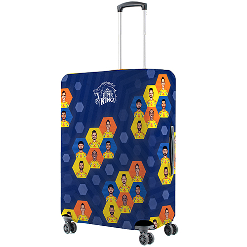 Multicolored Honeycomb CSK Luggage Cover