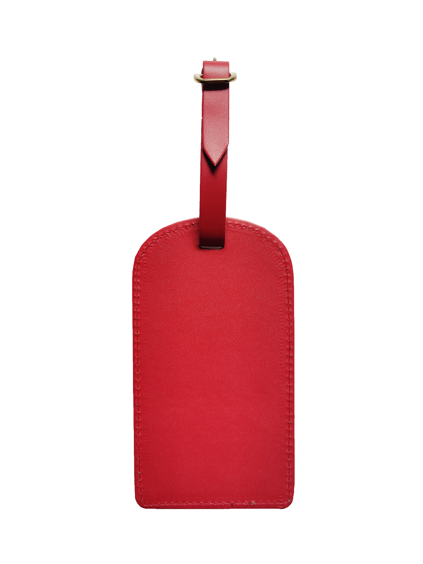 Personalised Luggage Tag_Red