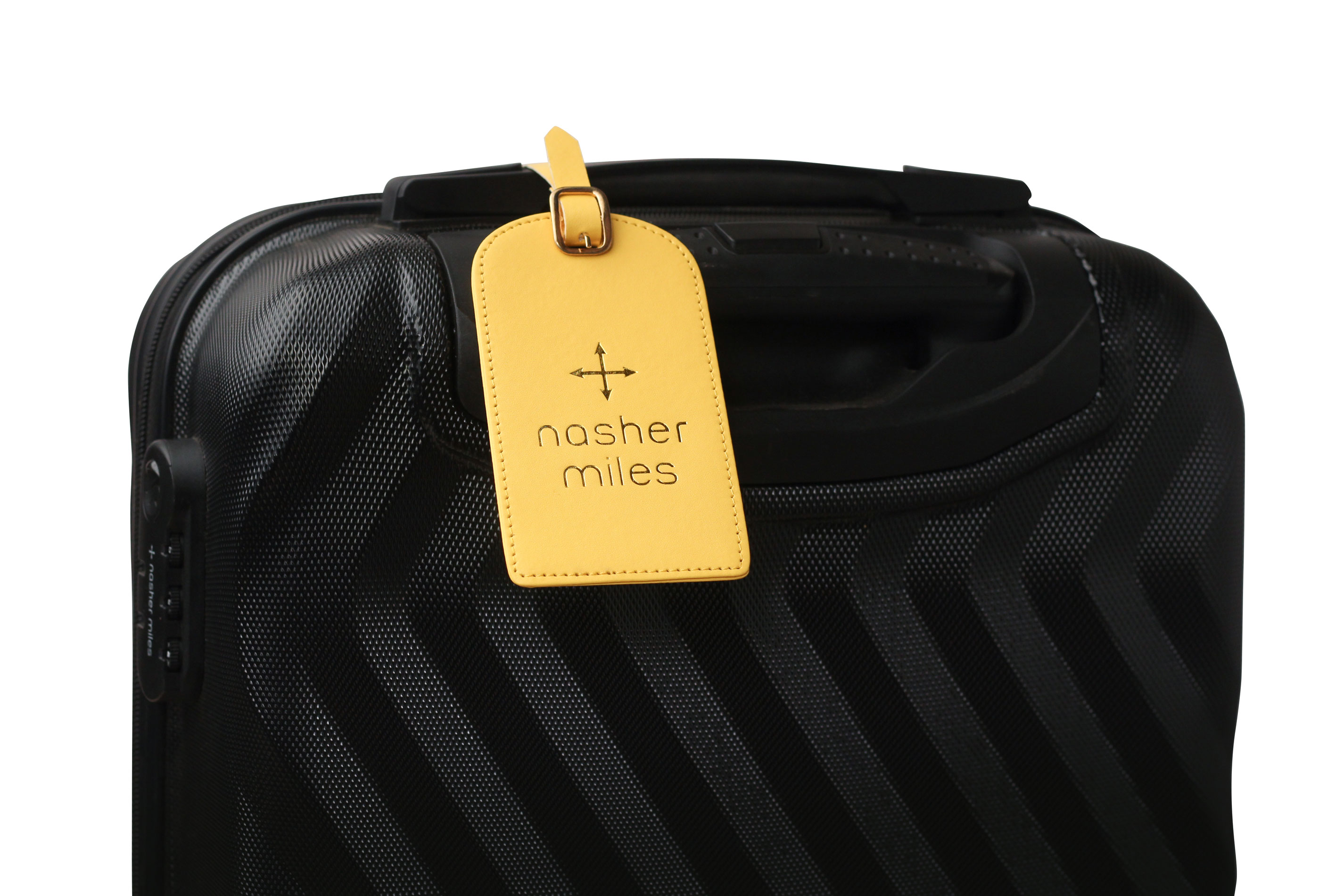 Personalised Luggage Tag_Yellow