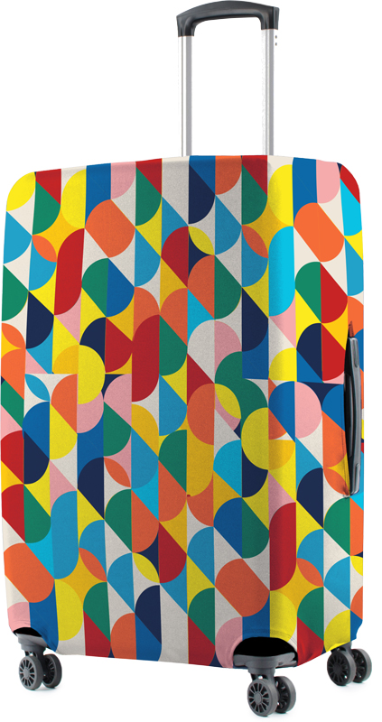 Luggage Cover Polka Design